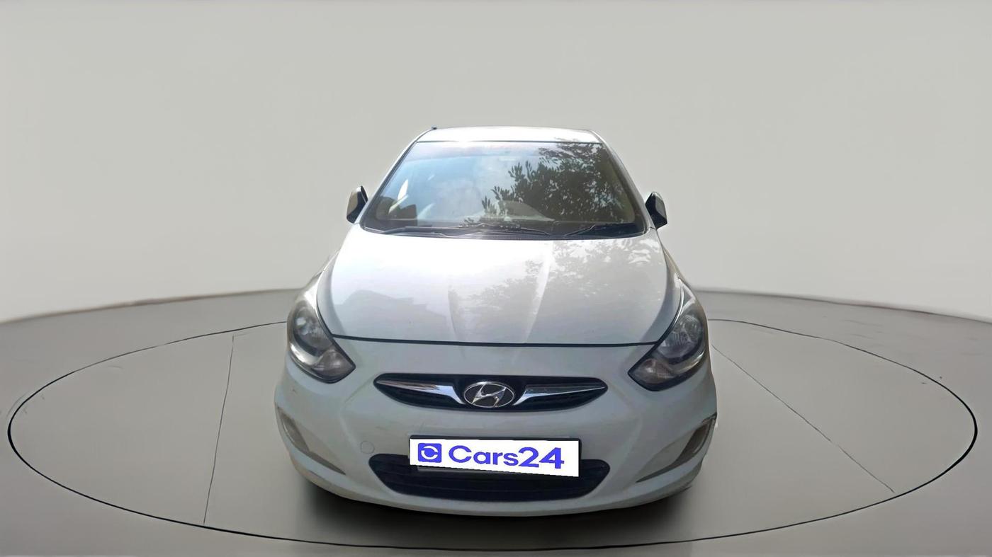 2012 Hyundai Verna FLUIDIC 1.6 CRDI SX, Diesel, Manual, 96,899 km, exterior
