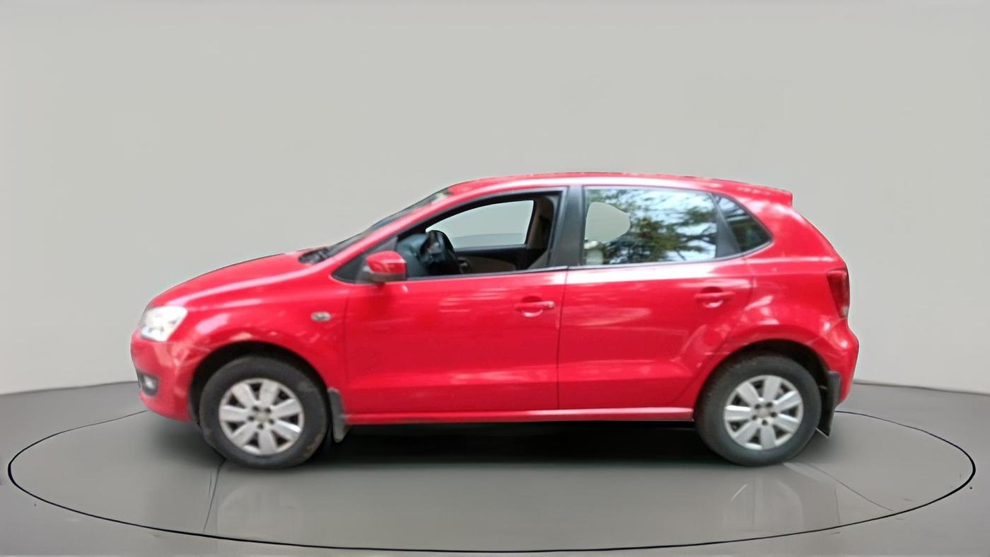 2011 Volkswagen Polo COMFORTLINE 1.2L PETROL, Petrol, Manual, 1,02,310 km, exterior