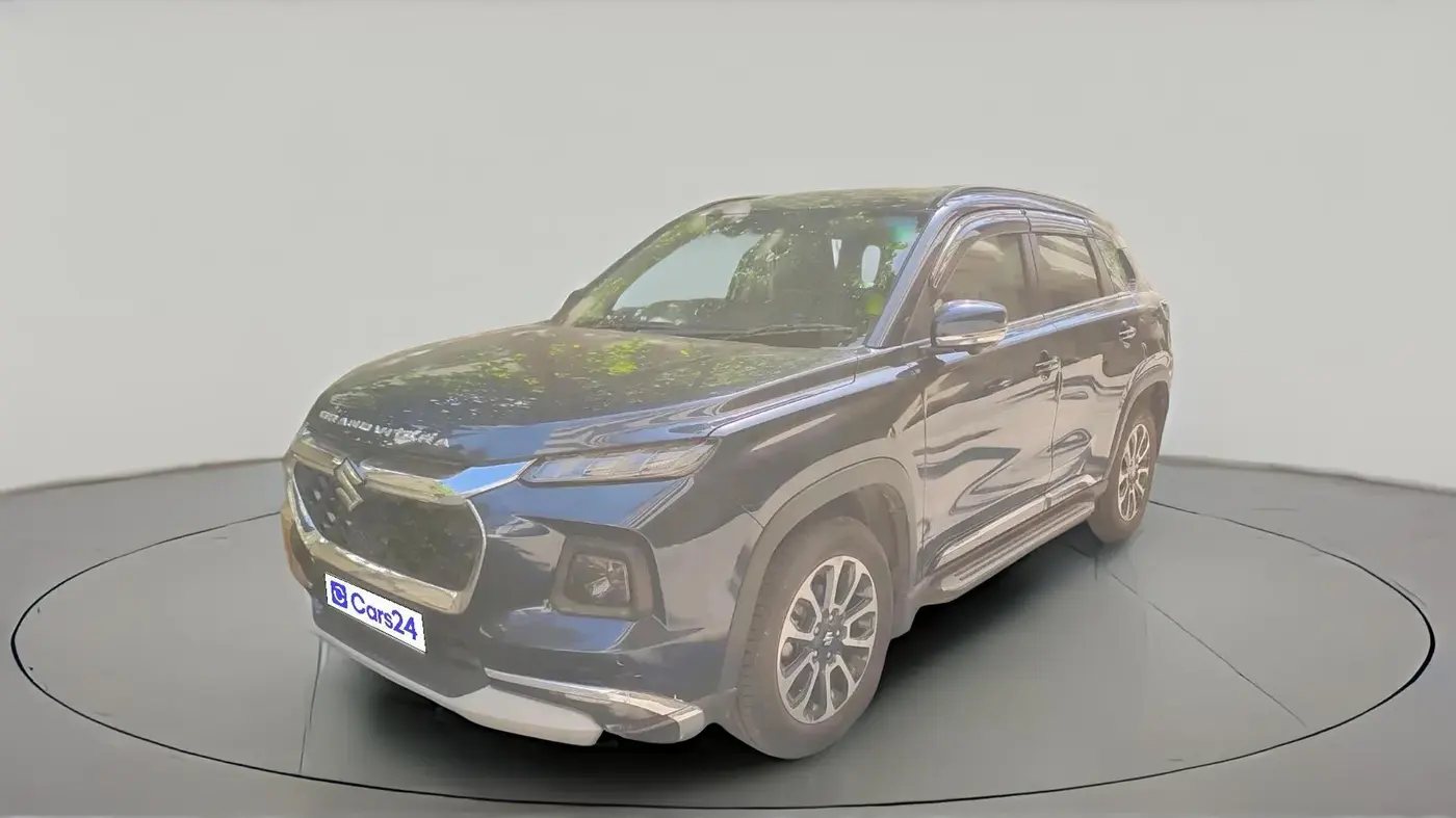 2023 Maruti Grand Vitara ALPHA SMART HYBRID AT, Petrol, Automatic, 3,763 km, exterior