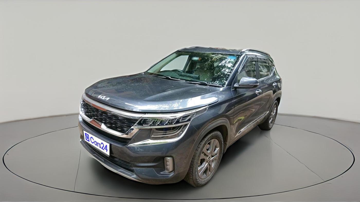 2021 KIA SELTOS HTX IVT 1.5 PETROL, Petrol, Automatic, 41,824 km, exterior