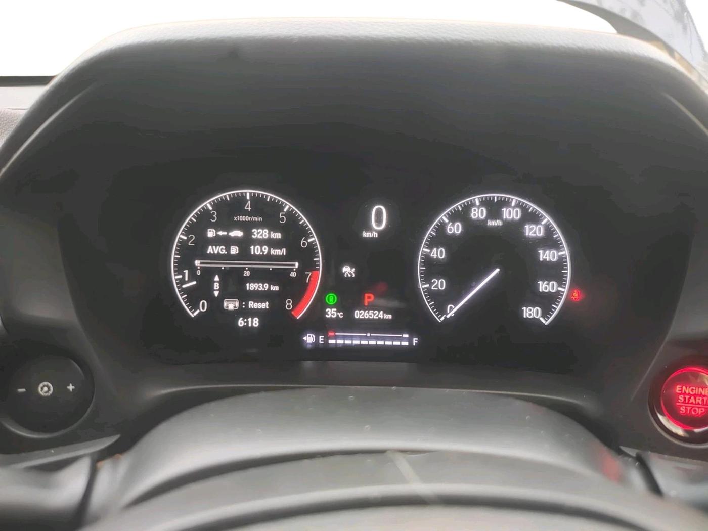 2024 Honda ELEVATE ZX CVT, Petrol, Automatic, 26,524 km, interior