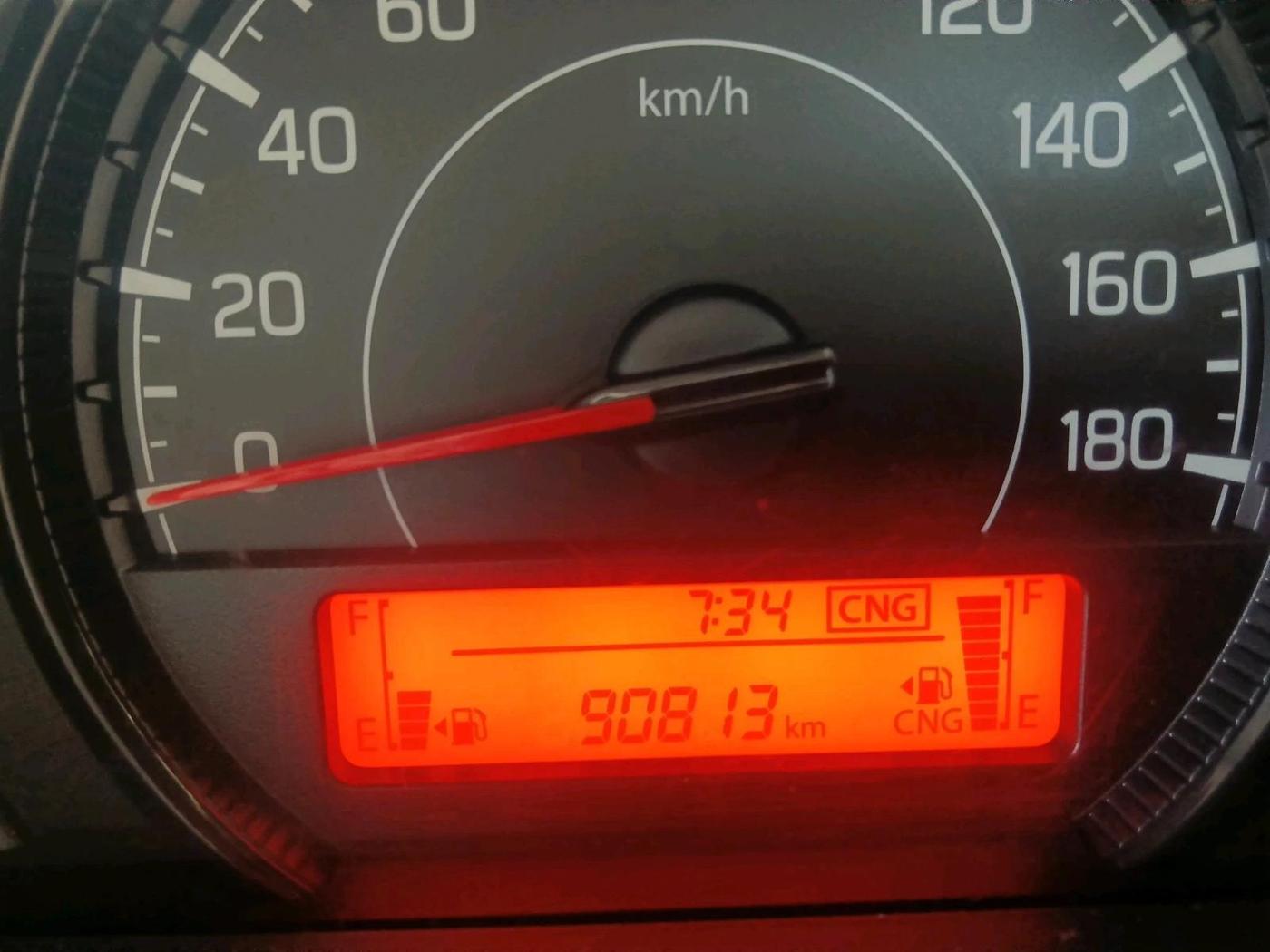 2021 Maruti New Wagon-R LXI CNG (O) 1.0, CNG, Manual, 90,813 km, interior