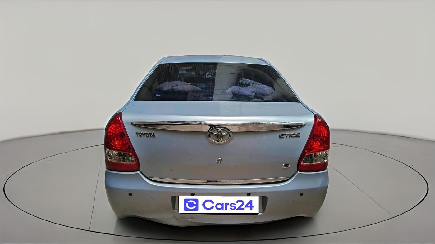 2012 Toyota Etios G, Petrol, Manual, 52,402 km, exterior