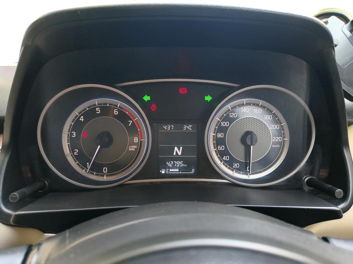 2019 Maruti Dzire VXI AMT, Petrol, Automatic, 42,795 km, interior