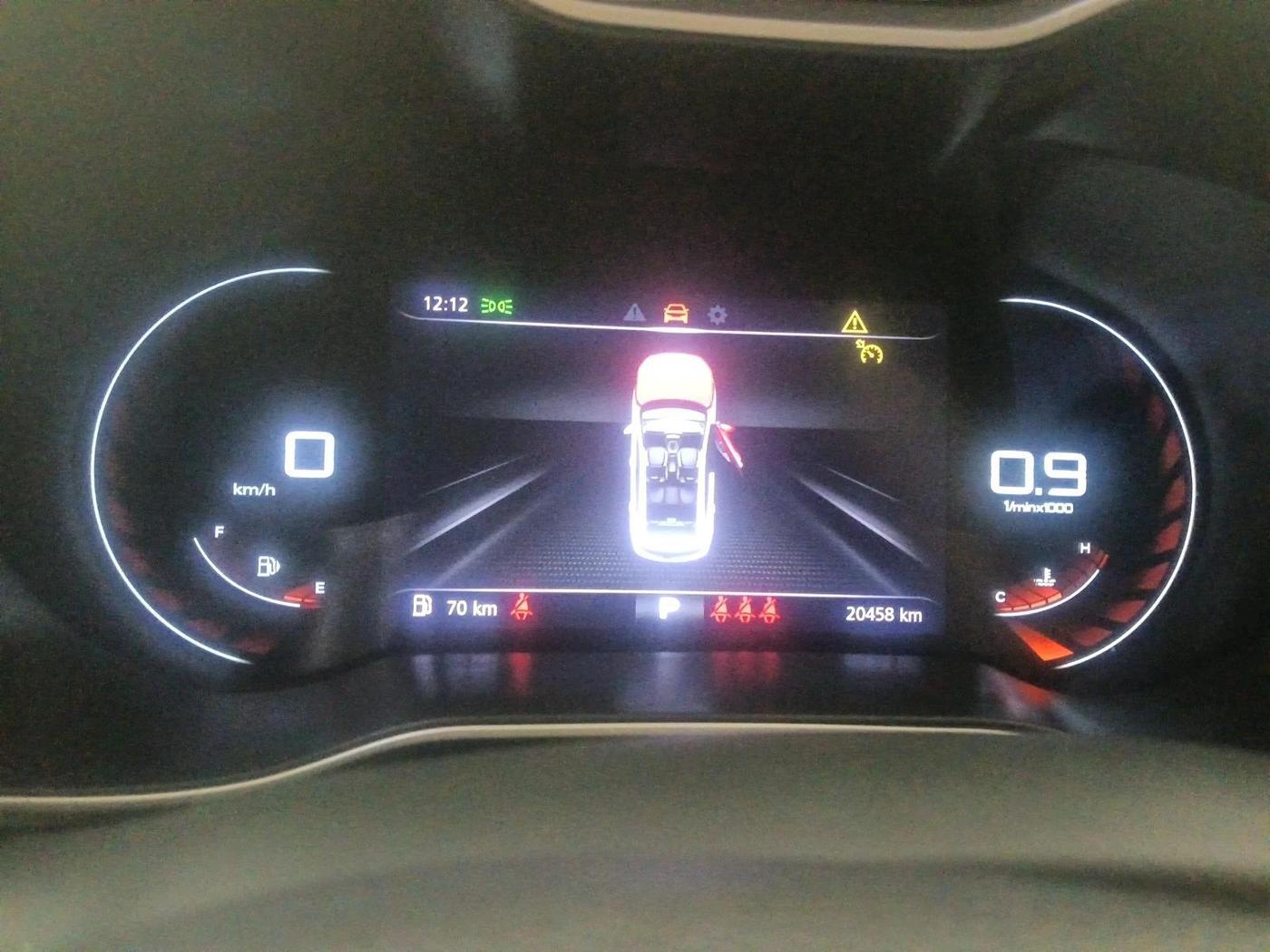 2024 MG ASTOR Select 1.5 CVT (Ivory), Petrol, Automatic, 20,458 km, interior