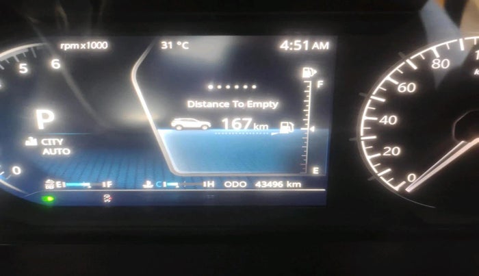 2021 Tata Harrier XZA PLUS CAMO EDITION, Diesel, Automatic, 43,496 km, interior