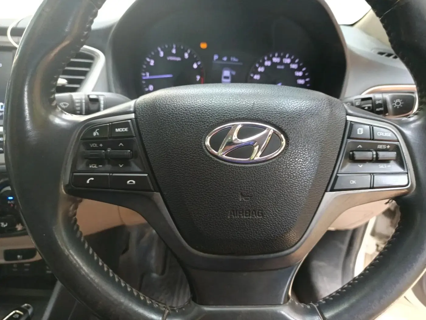 2019 Hyundai Verna 1.6 VTVT SX (O) AT, Petrol, Automatic, 89,038 km, interior