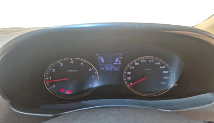 2012 Hyundai Verna FLUIDIC 1.6 VTVT EX, Petrol, Manual, 74,916 km, interior