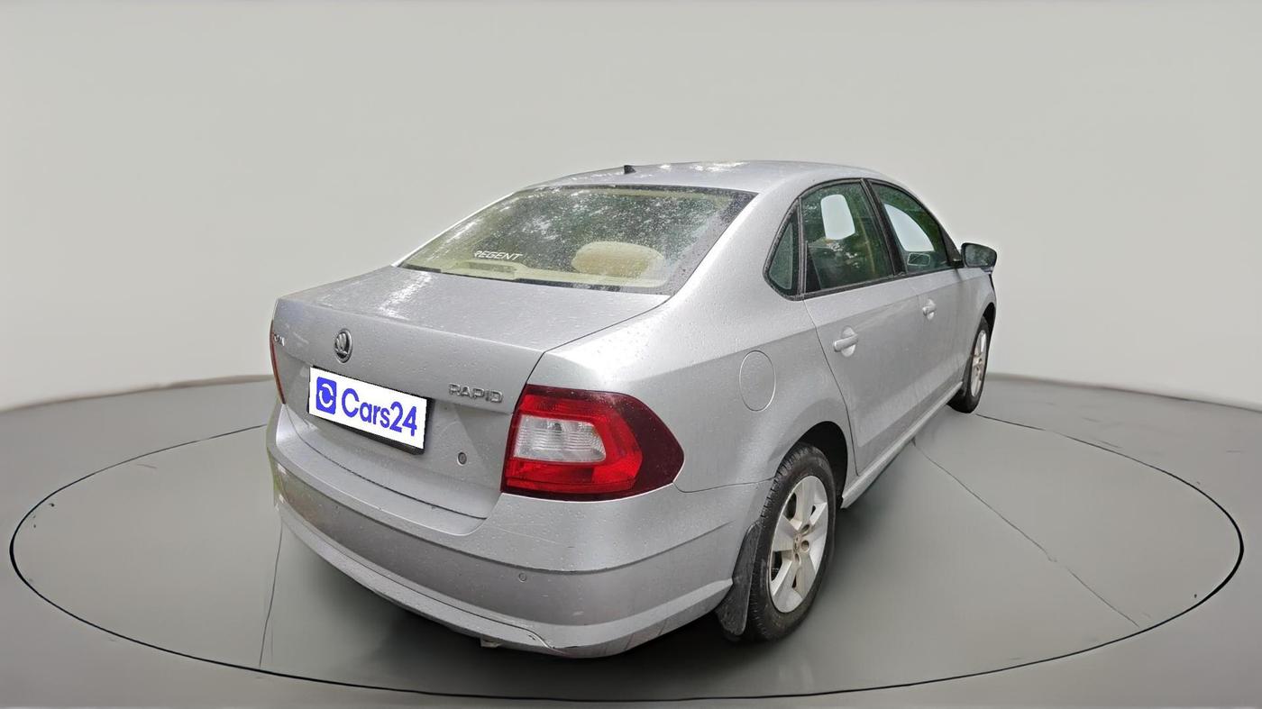 2018 Skoda Rapid AMBITION 1.6 MPI MT, Petrol, Manual, 36,380 km, exterior