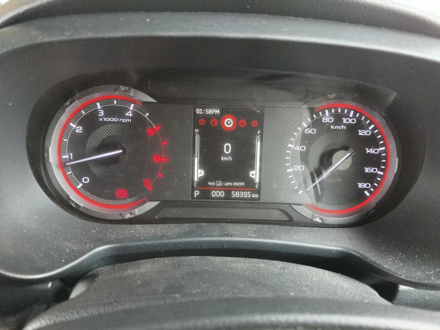 2022 Mahindra Thar LX D AT 4WD HT, Diesel, Automatic, 58,395 km, interior