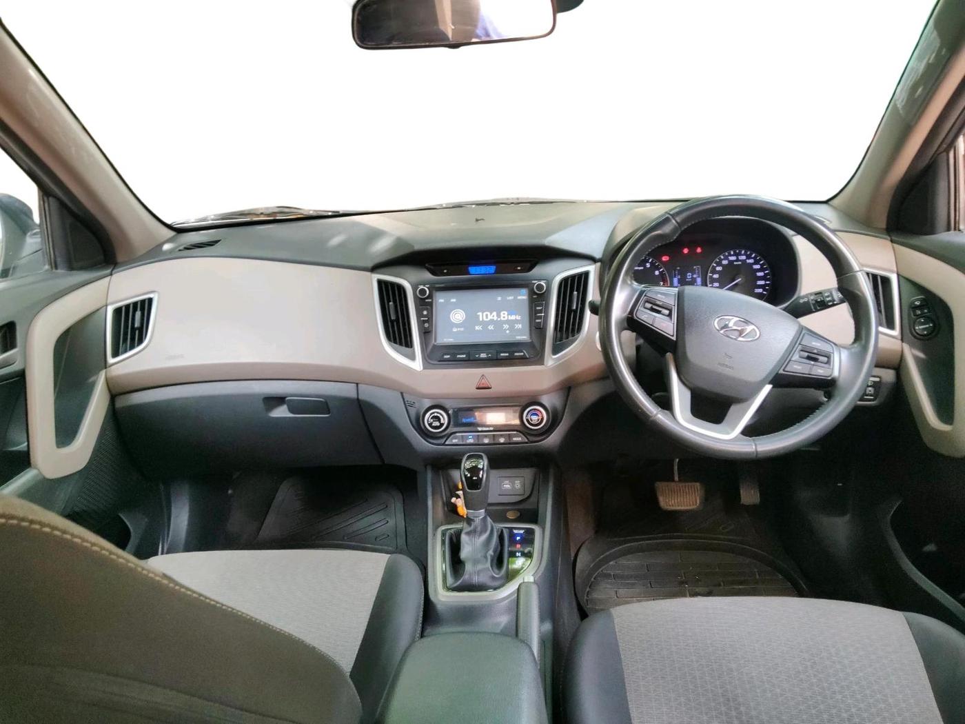 2018 Hyundai Creta SX PLUS AT 1.6 PETROL, Petrol, Automatic, 48,586 km, interior