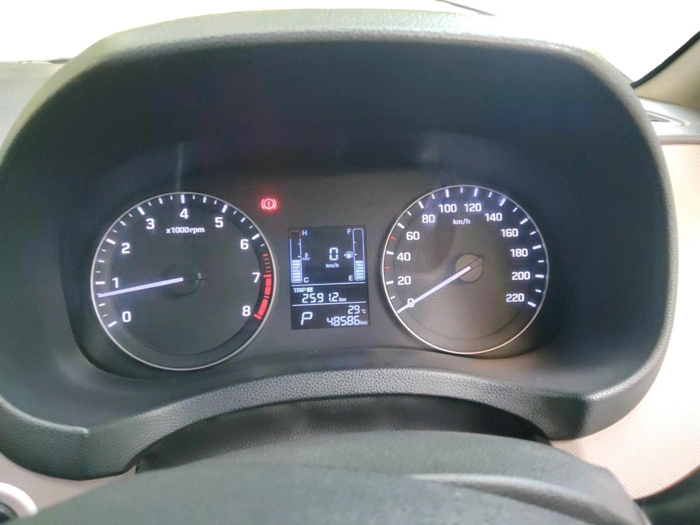 2018 Hyundai Creta SX PLUS AT 1.6 PETROL, Petrol, Automatic, 48,586 km, interior