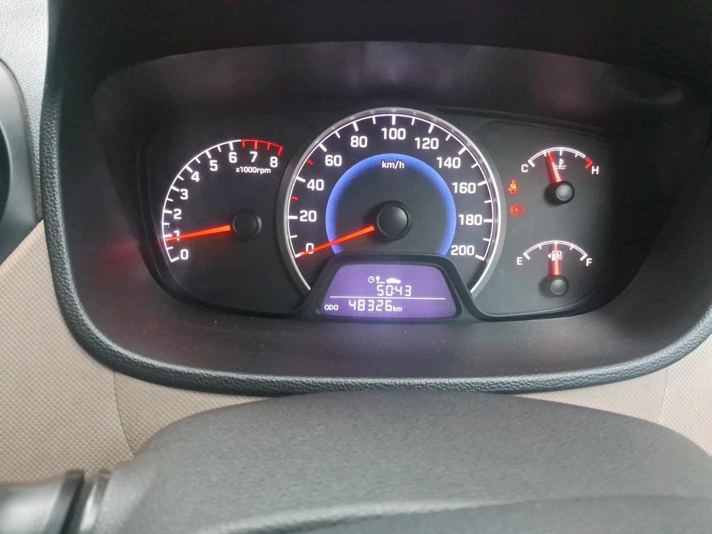 2017 Hyundai Grand i10 MAGNA 1.2 KAPPA VTVT, Petrol, Manual, 48,326 km, interior
