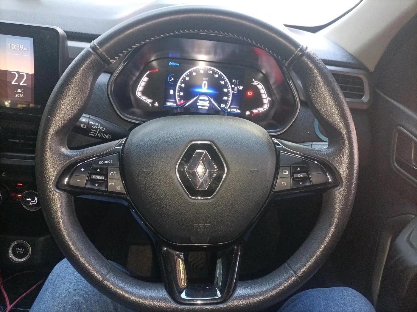 2021 Renault Kiger RXZ AMT, Petrol, Automatic, 18,292 km, interior