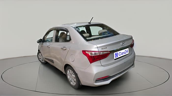 2018 Hyundai Xcent E, CNG, Manual, 63,125 km, exterior