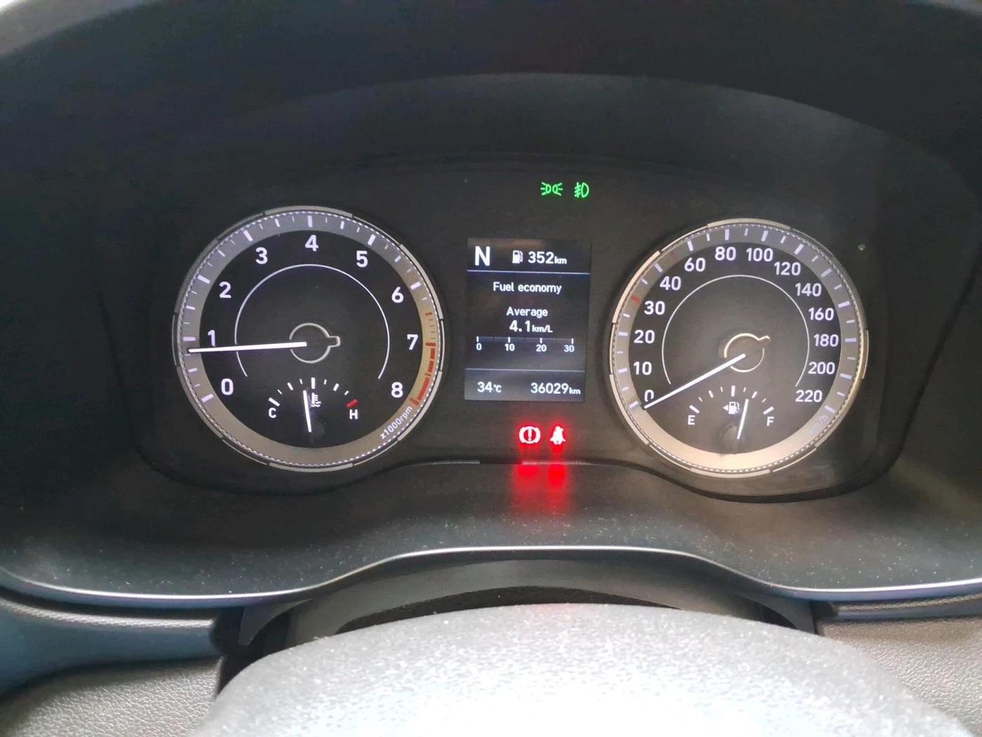 2020 Hyundai VENUE SX 1.0 TURBO IMT, Petrol, Manual, 36,029 km, interior