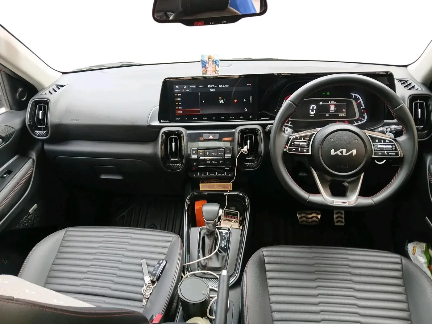 2023 KIA SONET GTX PLUS 1.0 DCT, Petrol, Automatic, 27,018 km, interior