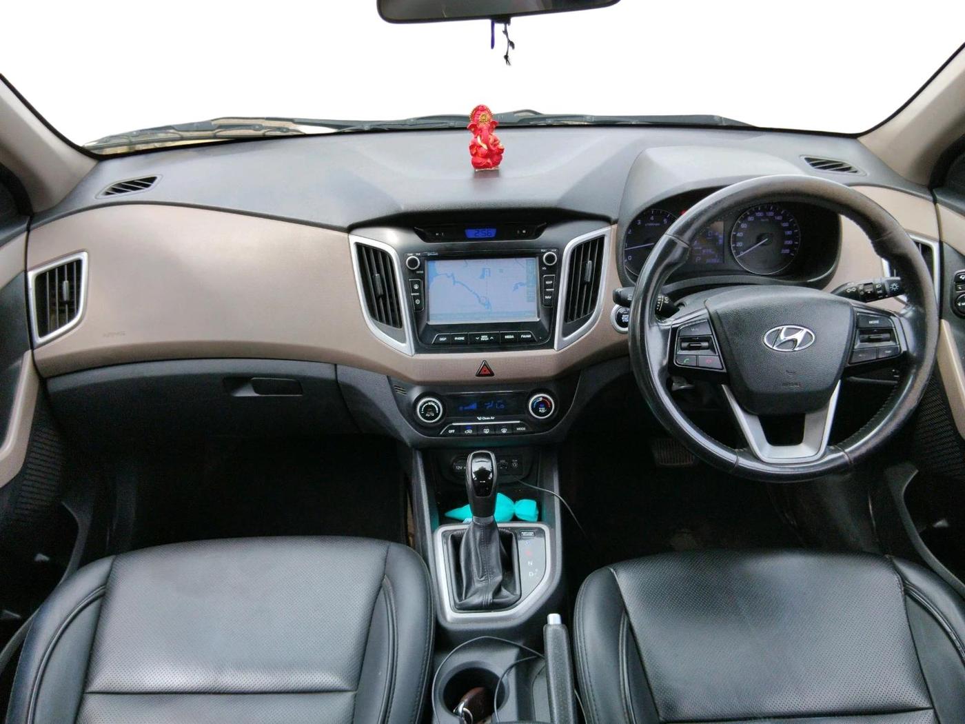 2017 Hyundai Creta SX PLUS AT 1.6 PETROL, Petrol, Automatic, 86,866 km, interior
