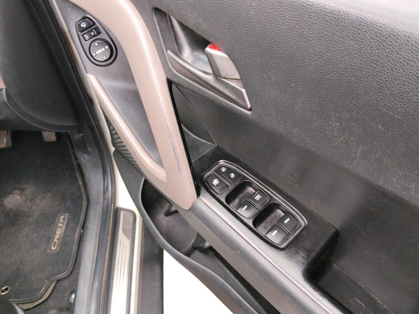 2017 Hyundai Creta SX PLUS AT 1.6 PETROL, Petrol, Automatic, 86,866 km, interior
