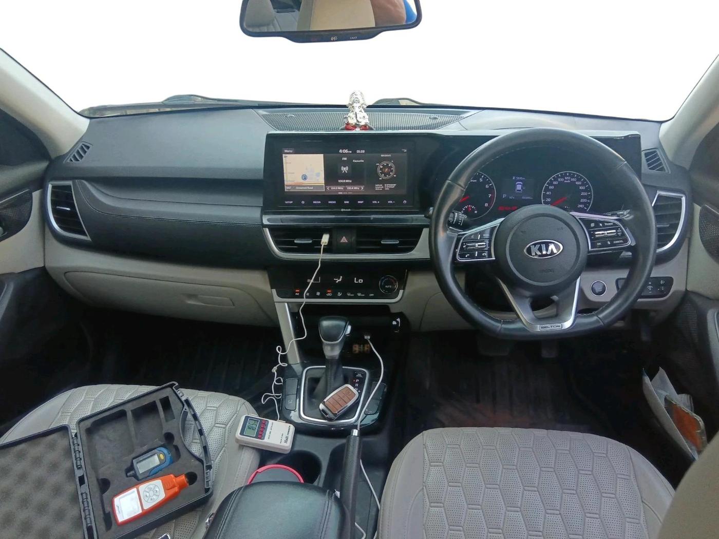 2020 KIA SELTOS HTX IVT 1.5 PETROL, Petrol, Automatic, 83,075 km, interior
