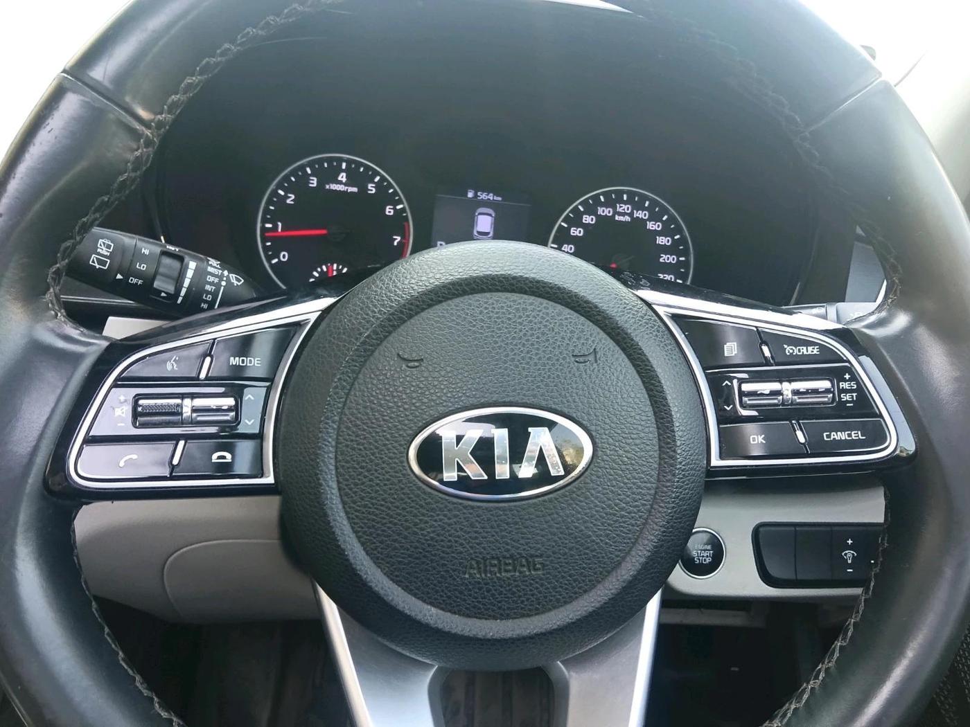 2020 KIA SELTOS HTX IVT 1.5 PETROL, Petrol, Automatic, 83,075 km, interior