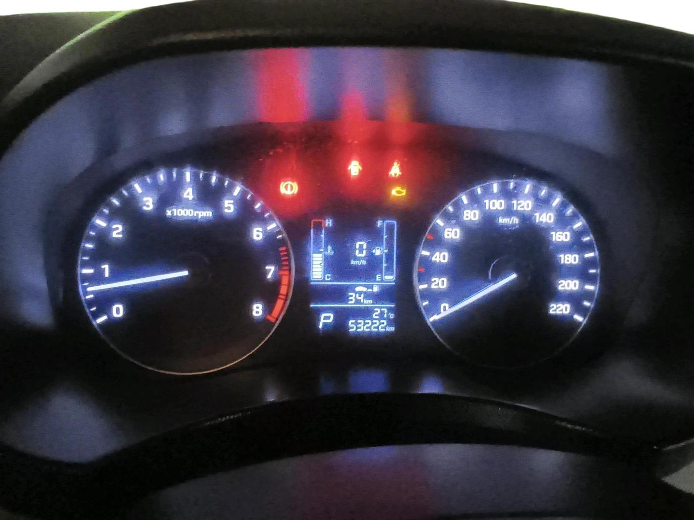 2019 Hyundai Creta SX AT 1.6 PETROL, Petrol, Automatic, 53,222 km, interior