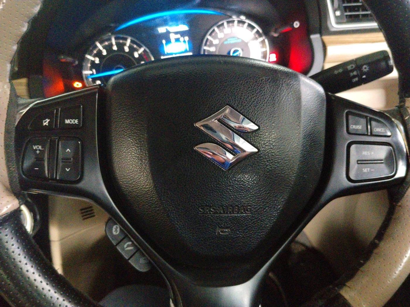 2019 Maruti Ciaz DELTA 1.5 SHVS MT PETROL, CNG, Manual, 52,503 km, interior