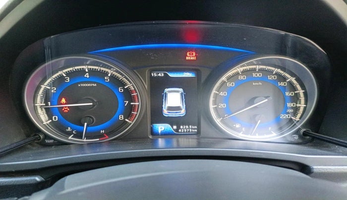 2017 Maruti Baleno ALPHA CVT PETROL 1.2, Petrol, Automatic, 42,575 km, interior