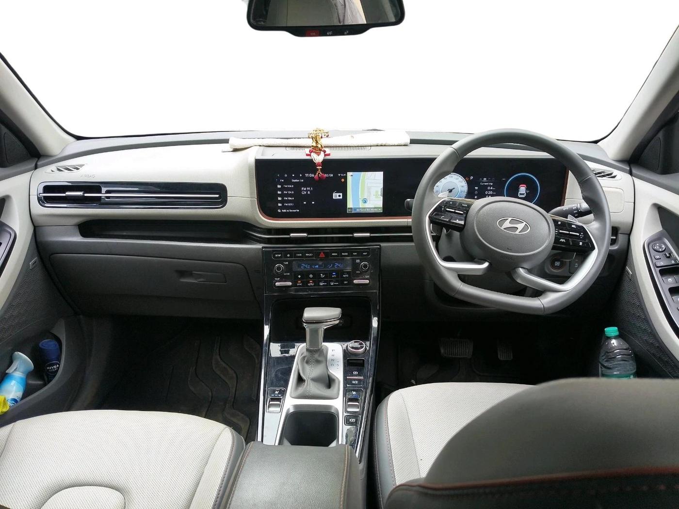 2024 Hyundai Creta SX (O) IVT 1.5 PETROL, Petrol, Automatic, 17,278 km, interior