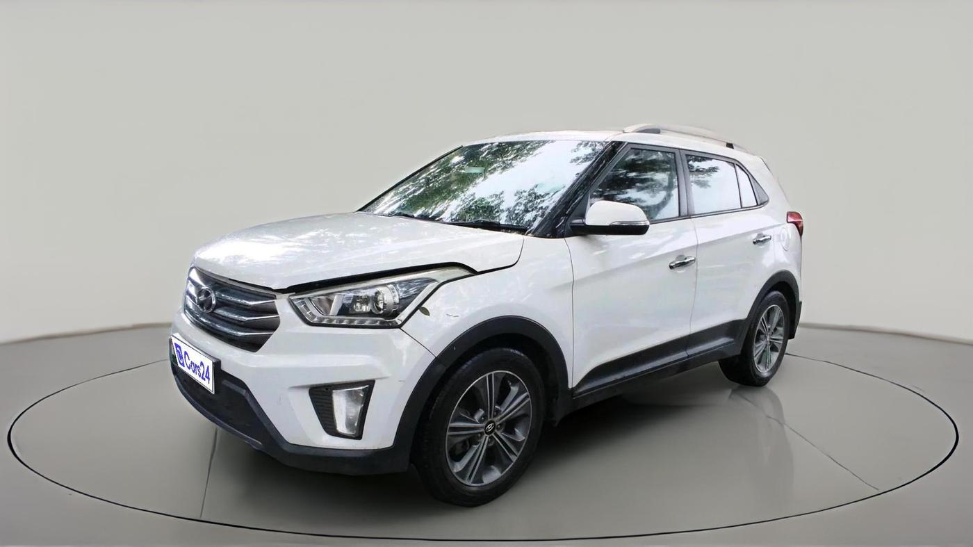 2017 Hyundai Creta SX PLUS AT 1.6 PETROL, Petrol, Automatic, 1,27,167 km, exterior