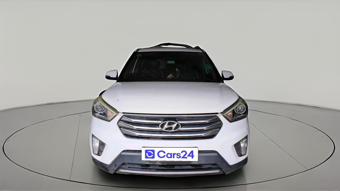 2017 Hyundai Creta SX PLUS AT 1.6 PETROL, Petrol, Automatic, 1,27,167 km, exterior