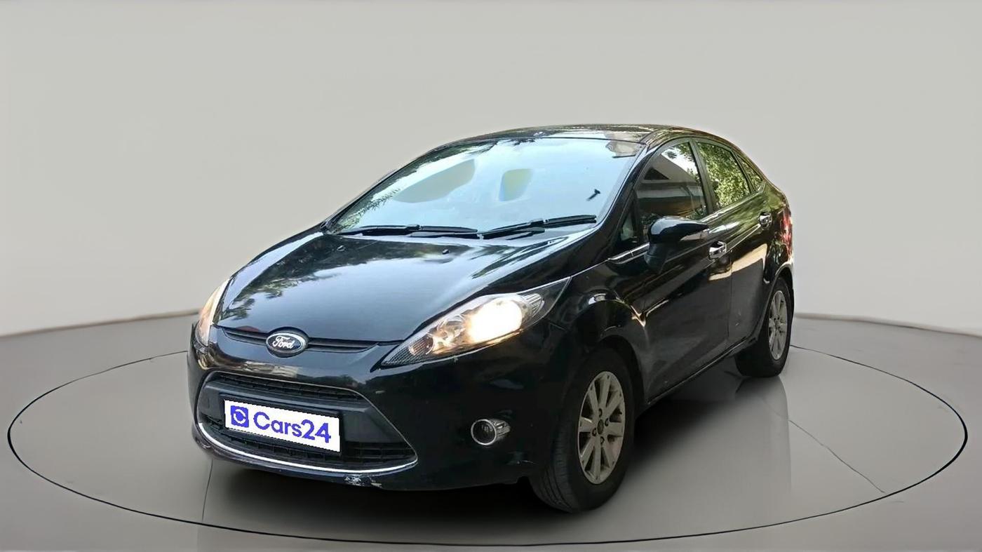 2012 Ford Fiesta STYLE PETROL AT, Petrol, Automatic, 46,608 km, exterior