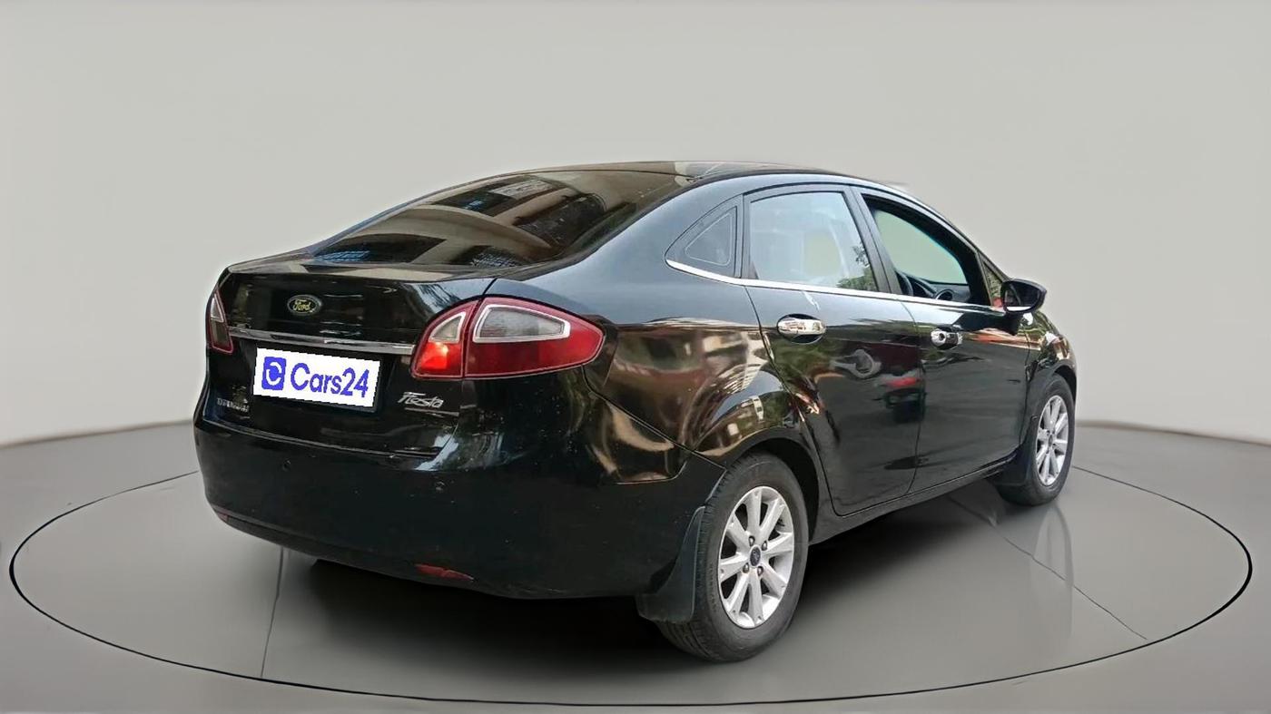 2012 Ford Fiesta STYLE PETROL AT, Petrol, Automatic, 46,608 km, exterior