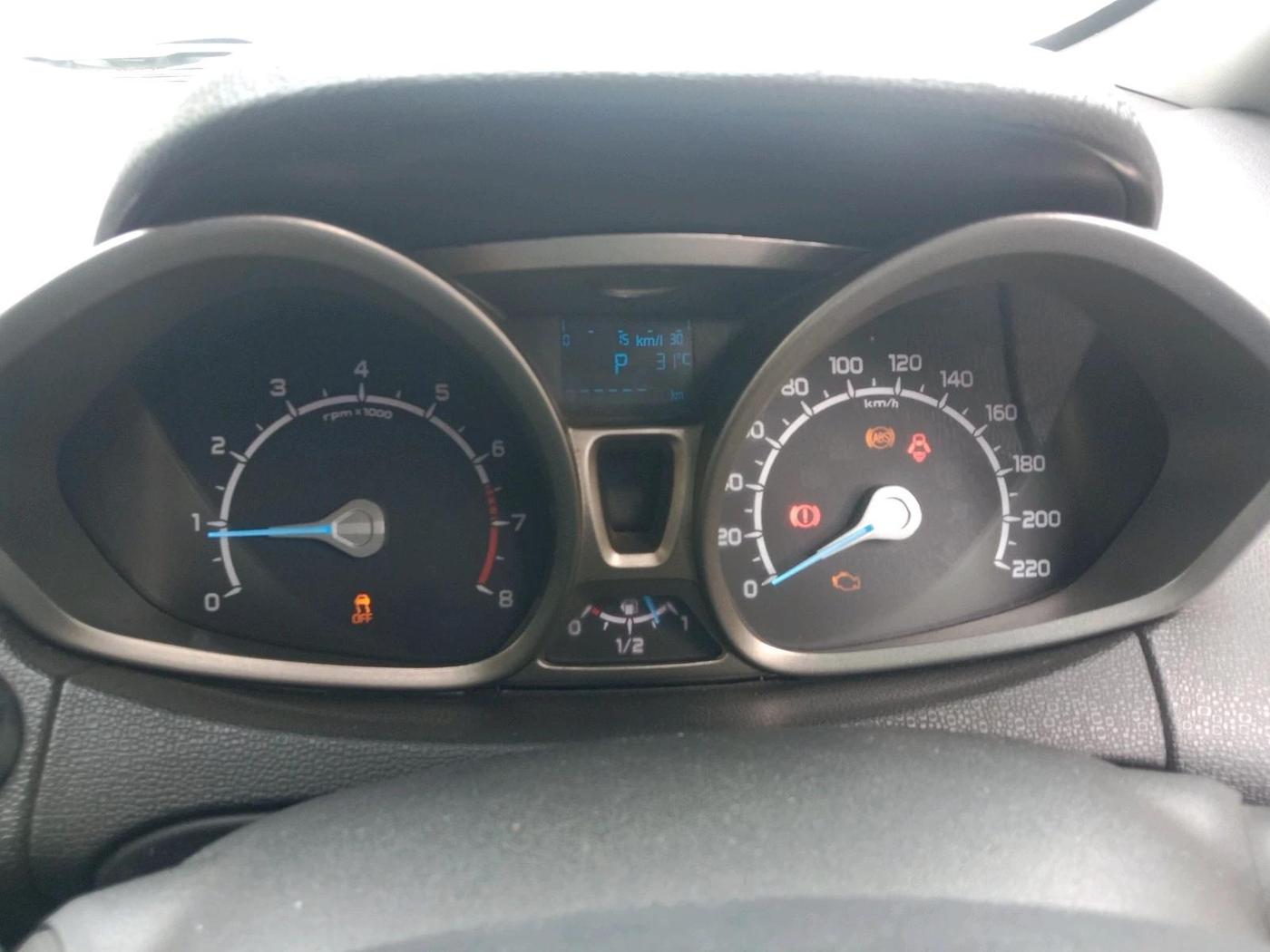 2015 Ford Ecosport TITANIUM 1.5L PETROL AT, Petrol, Automatic, 79,000 km, interior