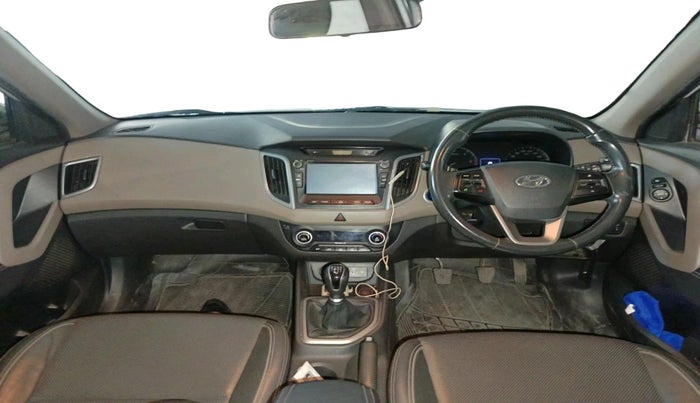 2017 Hyundai Creta SX (O) 1.6 DIESEL, Diesel, Manual, 81,000 km, interior