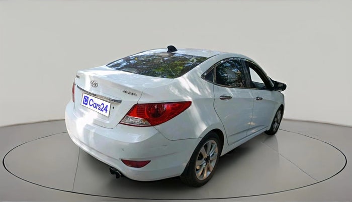 2011 Hyundai Verna FLUIDIC 1.6 CRDI SX, Diesel, Manual, 87,181 km, exterior