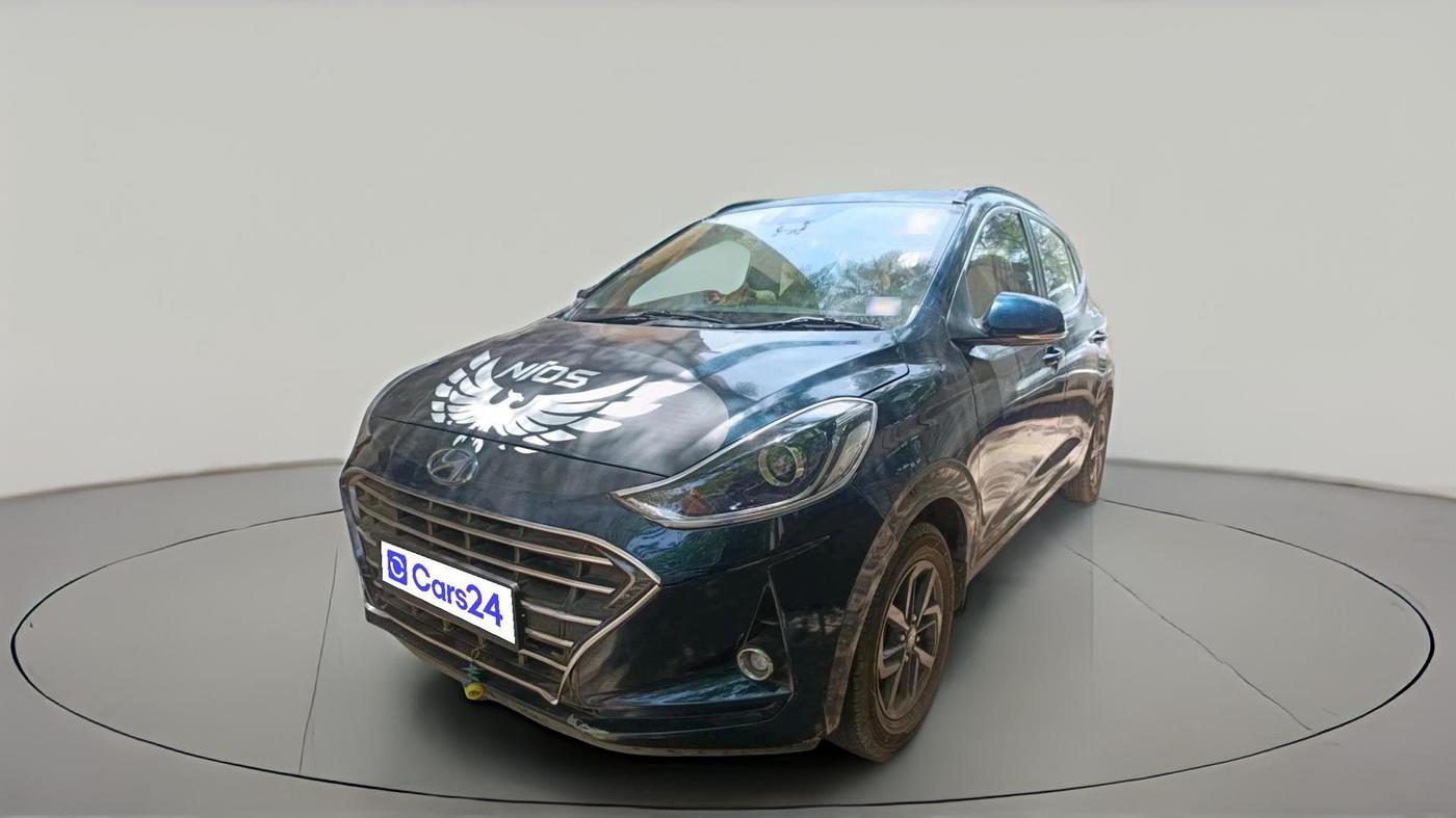 2019 Hyundai GRAND I10 NIOS SPORTZ AMT 1.2 KAPPA VTVT, CNG, Automatic, 49,132 km, exterior