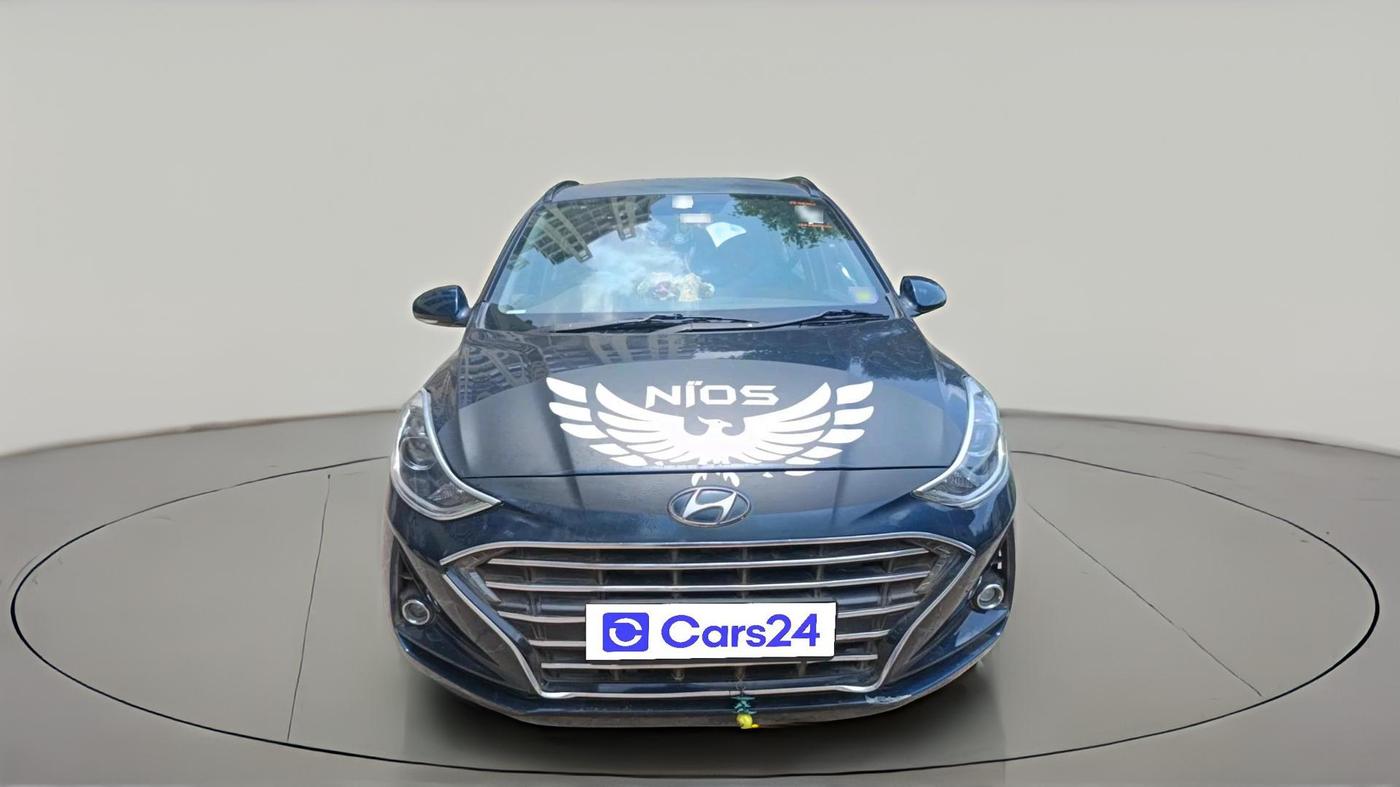 2019 Hyundai GRAND I10 NIOS SPORTZ AMT 1.2 KAPPA VTVT, CNG, Automatic, 49,132 km, exterior