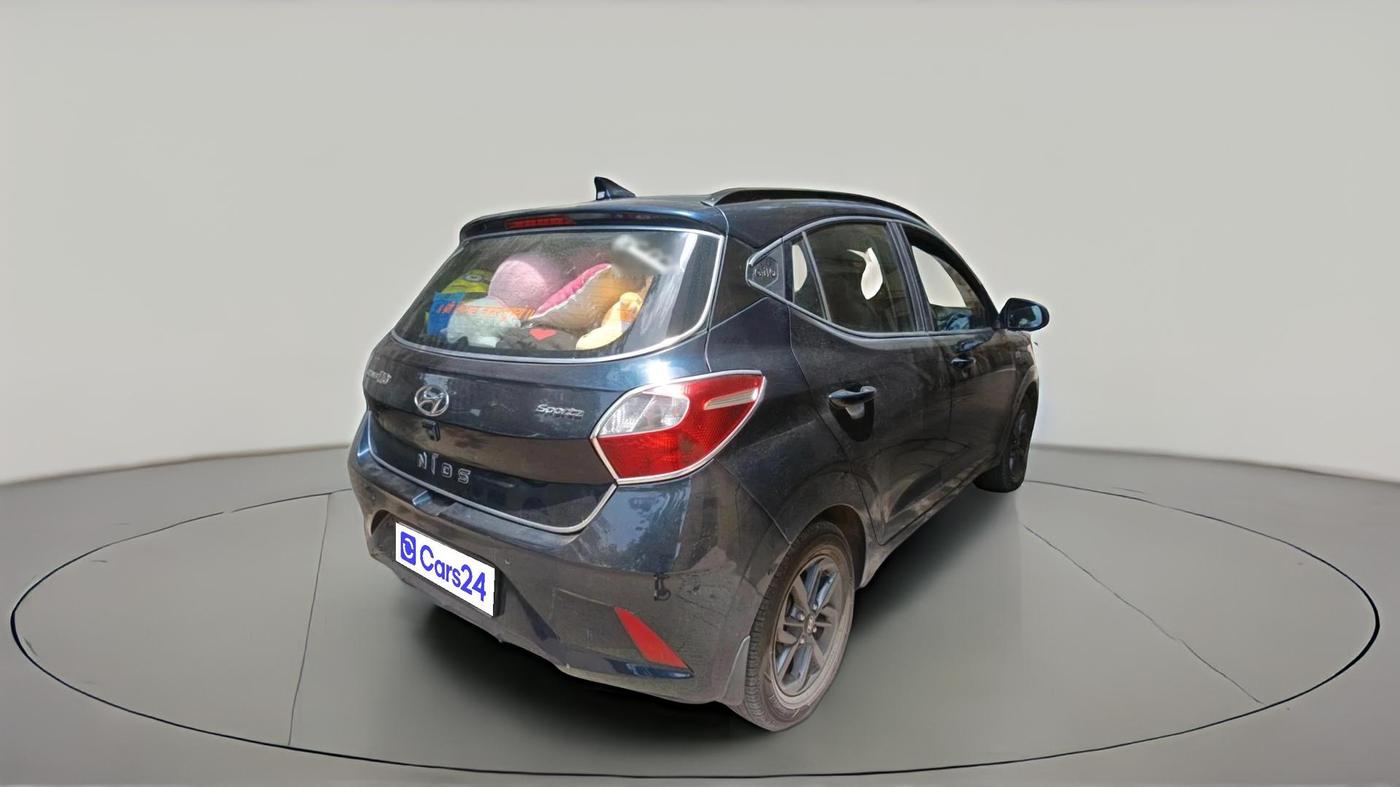 2019 Hyundai GRAND I10 NIOS SPORTZ AMT 1.2 KAPPA VTVT, CNG, Automatic, 49,132 km, exterior