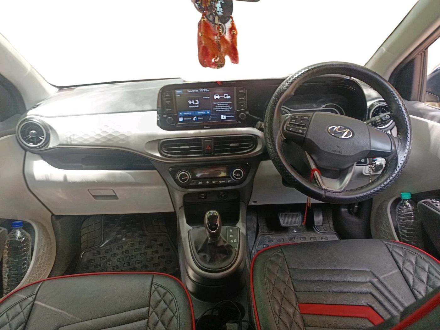 2019 Hyundai GRAND I10 NIOS SPORTZ AMT 1.2 KAPPA VTVT, CNG, Automatic, 49,132 km, interior