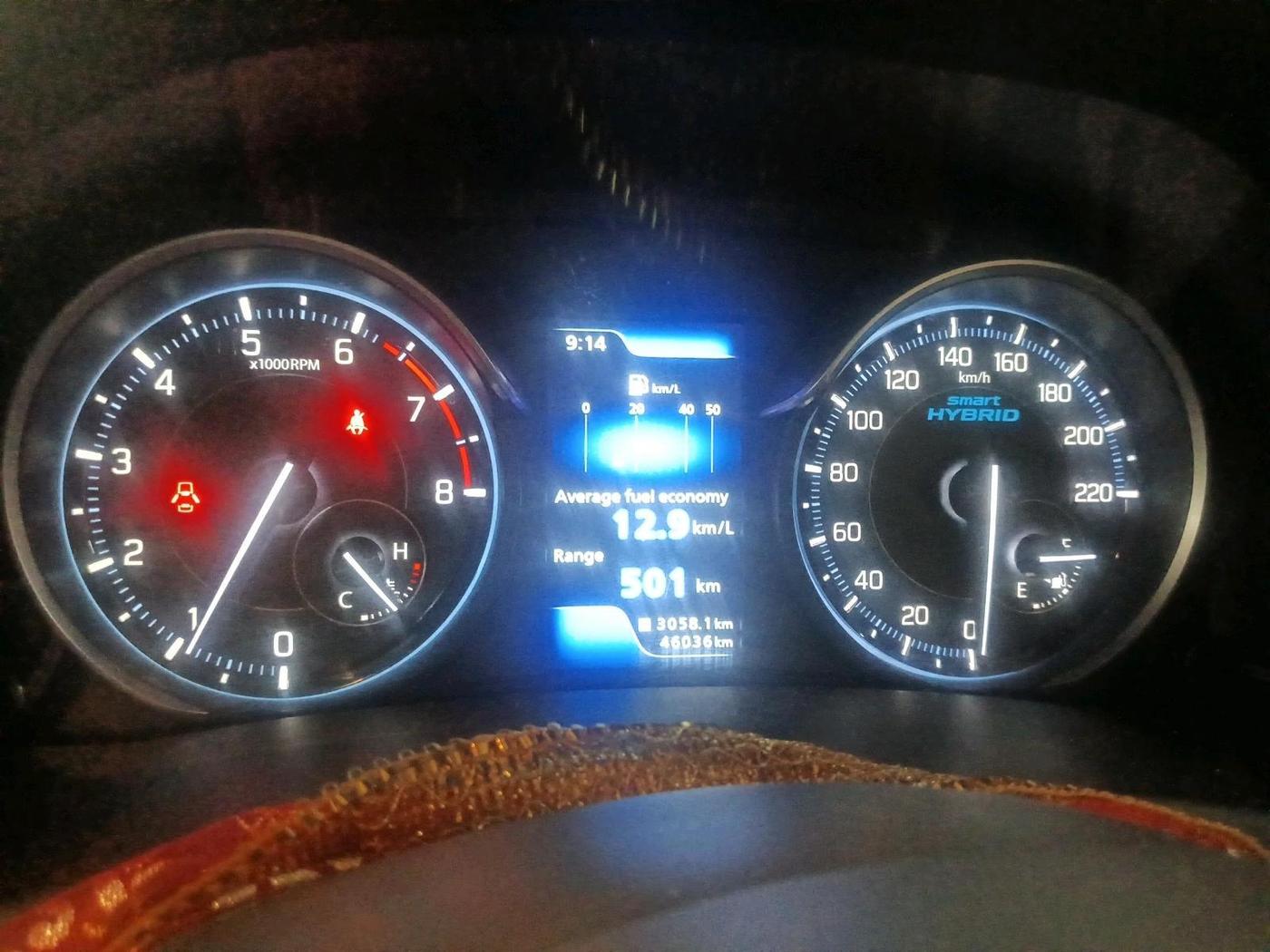 2021 Maruti Ertiga VXI SHVS, Petrol, Manual, 46,036 km, interior