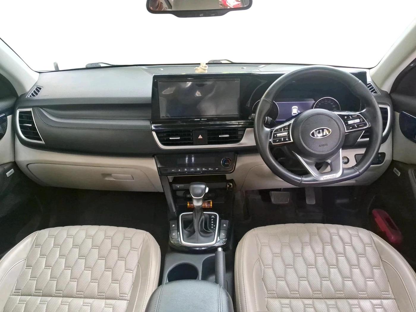 2020 KIA SELTOS HTX PLUS AT1.5 DIESEL, Diesel, Automatic, 52,544 km, interior
