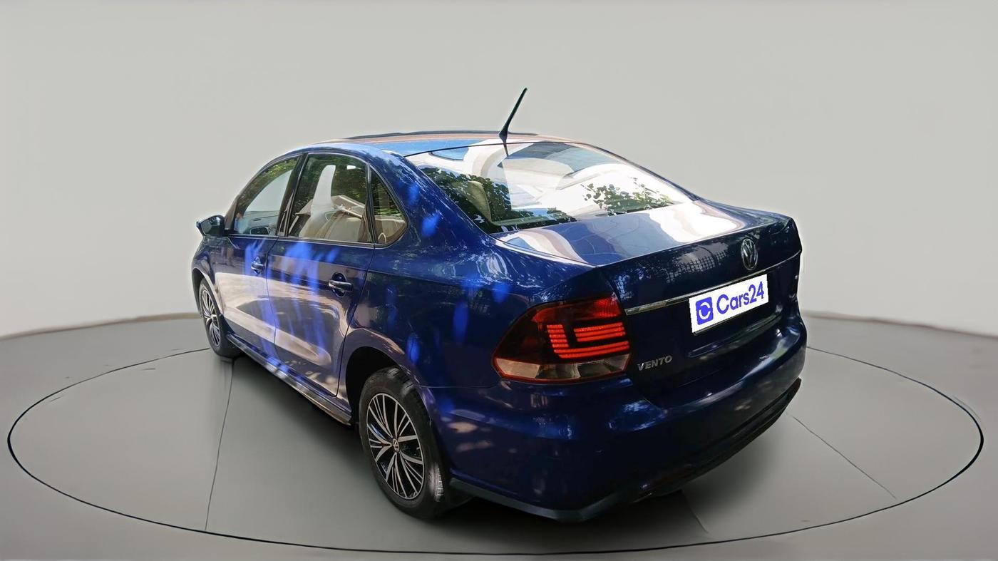 2019 Volkswagen Vento HIGHLINE PETROL AT, Petrol, Automatic, 39,514 km, exterior