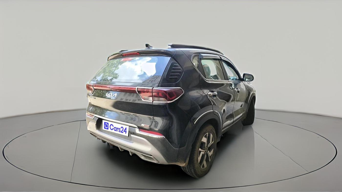 2022 KIA SONET HTX 1.0 IMT, Petrol, Manual, 43,473 km, exterior