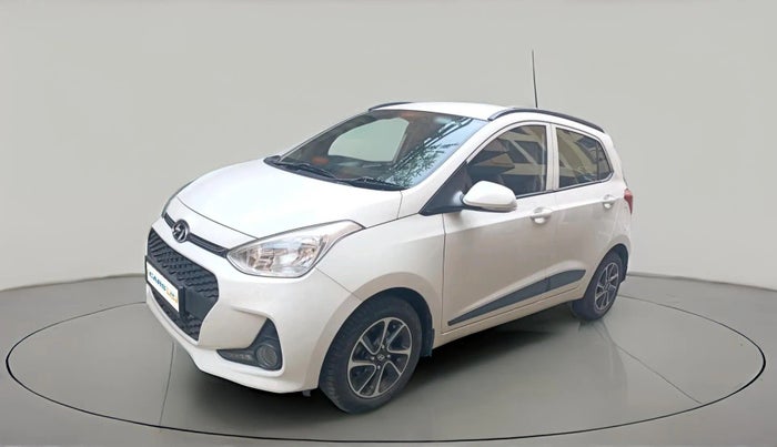 2018 Hyundai Grand i10 SPORTZ (O) AT 1.2 KAPPA VTVT, Petrol, Automatic, 37,663 km, exterior