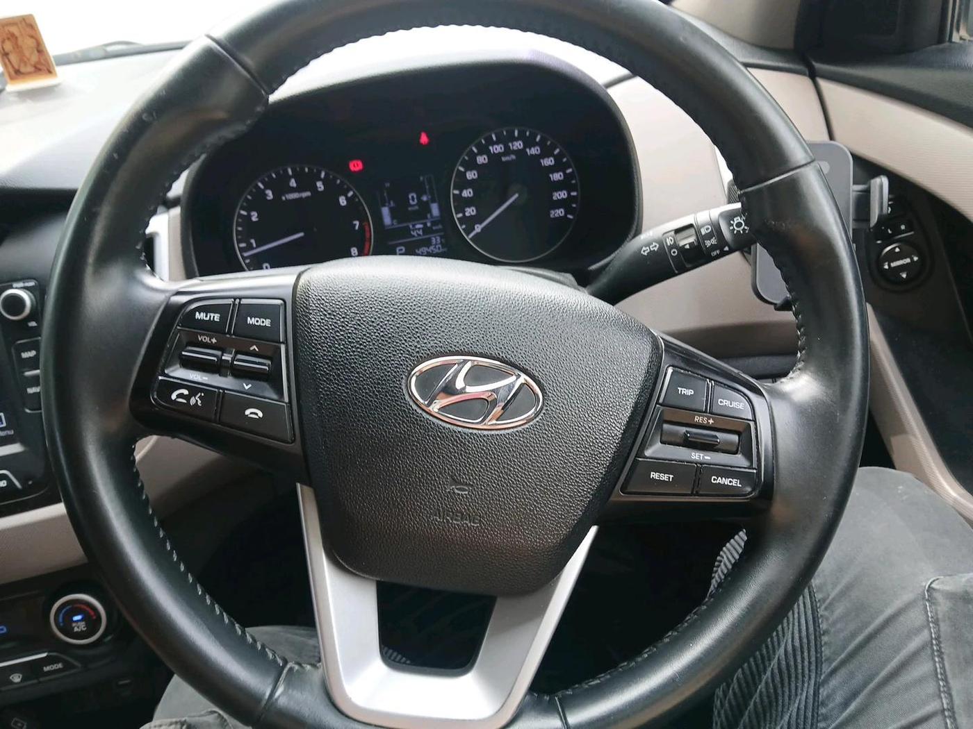 2019 Hyundai Creta SX AT 1.6 PETROL, Petrol, Automatic, 50,169 km, interior