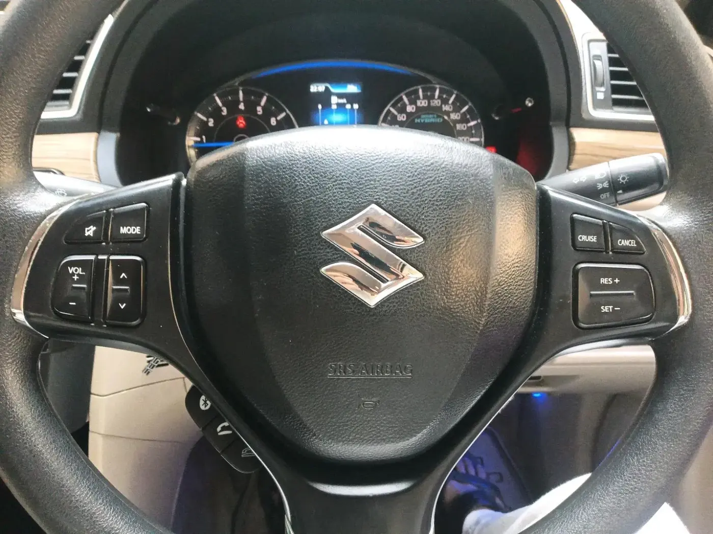 2018 Maruti Ciaz DELTA 1.5 SHVS MT PETROL, Petrol, Manual, 57,842 km, interior