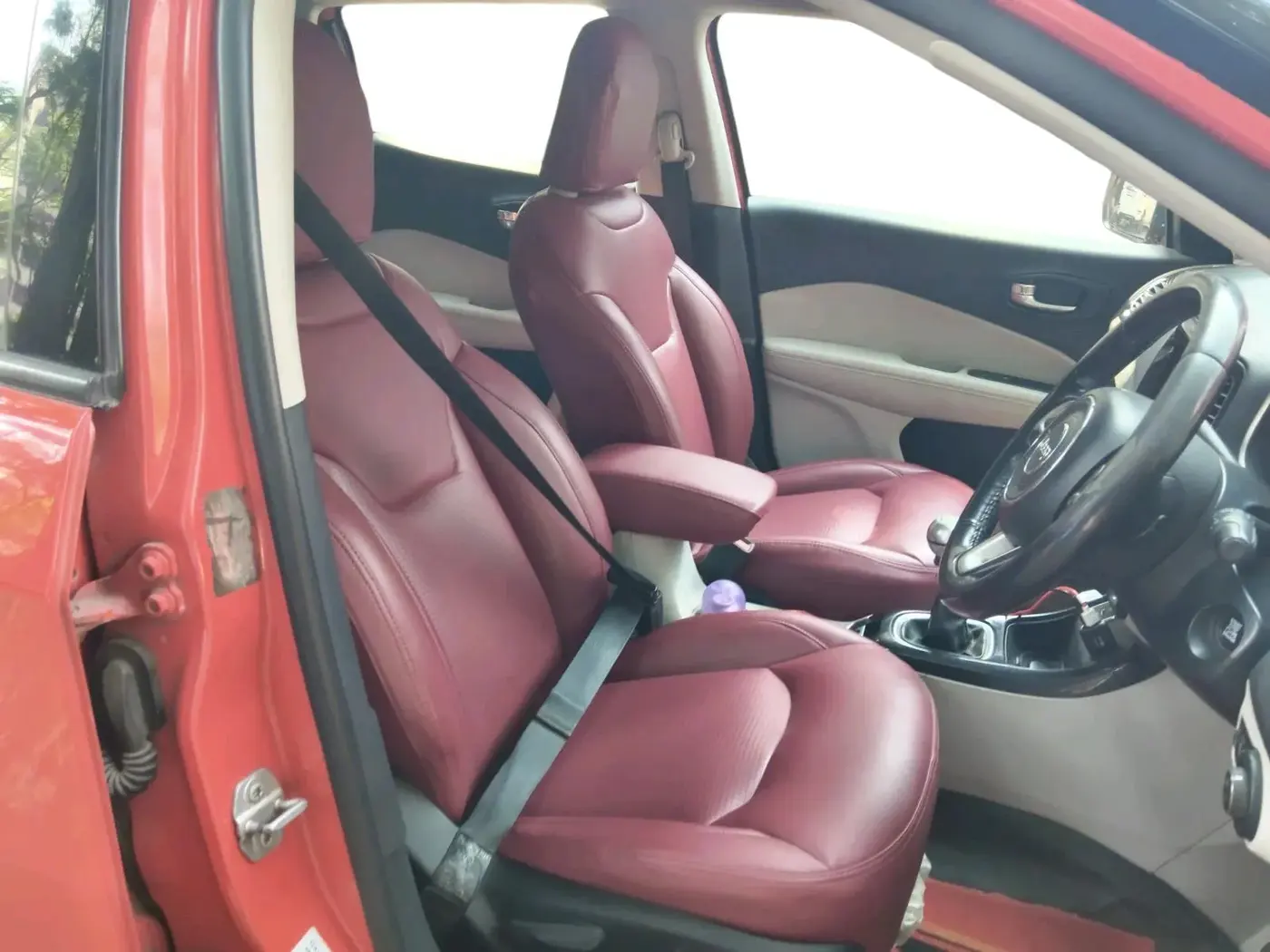 2017 Jeep Compass LIMITED 2.0 DIESEL, Diesel, Manual, 2,70,427 km, interior