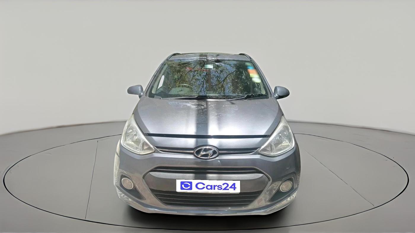 2016 Hyundai Grand i10 ASTA (O) AT 1.2 KAPPA VTVT, Petrol, Automatic, 64,827 km, exterior