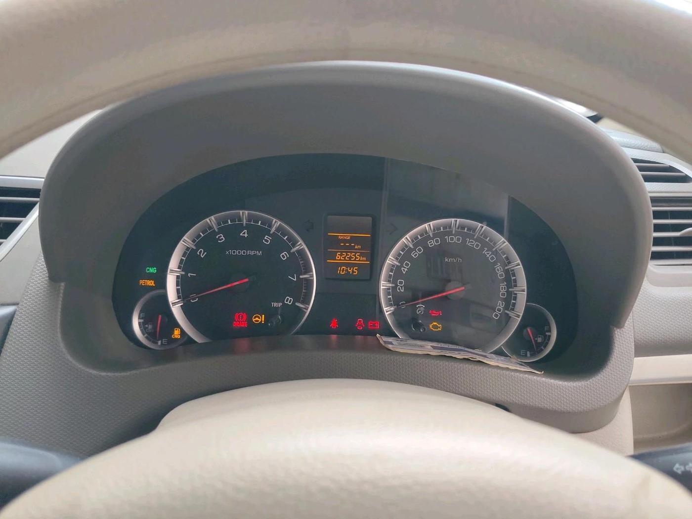 2014 Maruti Ertiga VXI CNG, CNG, Manual, 62,255 km, interior
